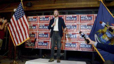 Former Rep. Peter Meijer ends his longshot bid for the GOP nomination in Michigan’s Senate race