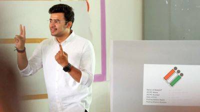 Lok Sabha Election 2024: Bengaluru South MP Tejasvi Surya booked for seeking 'votes on ground of religion'