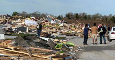 Midwest Tornadoes Hammer Nebraska And Iowa, Demolishing Homes And Businesses