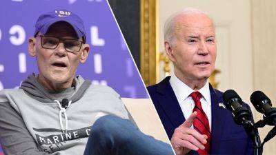 Trump - James Carville - Hanna Panreck - James Carville mocks young voters sour on Biden, says 'F--- you' to key bloc of voters - foxnews.com - Georgia - Washington