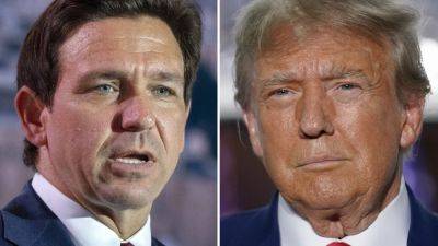 Trump and DeSantis meet to make peace and discuss fundraising for the former president’s campaign