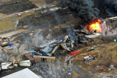 Joe Biden - JOSH FUNK - AP Exclusive: EPA didn't declare a public health emergency after fiery Ohio derailment - independent.co.uk - state Pennsylvania - state Montana - state Ohio - Palestine