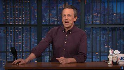 Donald Trump - Seth Meyers - Amelia Neath - Juan Merchan - Seth Meyers says Trump couldn’t even get April Fools’ Day prank right: ‘Why can’t you do anything normal’ - independent.co.uk - Usa - Washington - New York