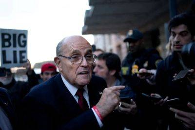 Rudy Giuliani - Kelly Rissman - Shaye Moss - Giuliani is warned of ‘draconian’ personal costs he faces over $148m fine at bankruptcy hearing - independent.co.uk - Georgia - city New York - state Florida - county Palm Beach