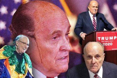 Donald Trump - Rudy Giuliani - Kelly Rissman - Dripping hair dye to Four Seasons Total Landscaping: Rudy Giuliani’s best worst moments - independent.co.uk - Georgia - state Florida - New York - county Fulton