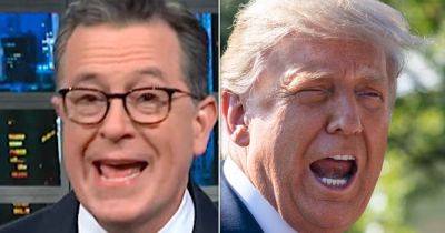 Donald Trump - Stephen Colbert - Stormy Daniels - Ed Mazza - Of Trump - Stephen Colbert Reveals Absolute 'Best Part' Of Trump's Upcoming Criminal Trial - huffpost.com - New York