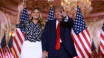 Donald Trump - Timothy HJ Nerozzi - Melania Trump returns to campaign trail with pro-LGBT Republican event appearance: report - foxnews.com - state Florida - county Palm Beach