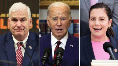 Joe Biden - Elise Stefanik - Benjamin Netanyahu - Elizabeth Elkind - Fox - Action - House GOP leaders say Biden conditioning US support for Israel will 'benefit Hamas' - foxnews.com - Usa - Israel - Iran