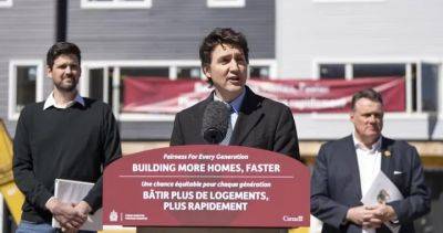 Justin Trudeau - Sean Fraser - David Baxter - Can more federal cash ramp up pre-fab housing? Trudeau pitches funds - globalnews.ca