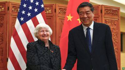 U.S. and China to hold talks on 'balanced growth' amid overcapacity concerns, Yellen says