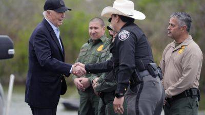 Joe Biden - Donald Trump - Kari Lake - STEPHEN GROVES - Ruben Gallego - Southern - Democrats lean into border security as it shapes contest for control of Congress - apnews.com - Washington - Mexico - state Arizona