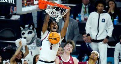 Led By Castle And Clingan, Defending Champ UConn Returns To NCAA Title Game, Beating Alabama 86-72