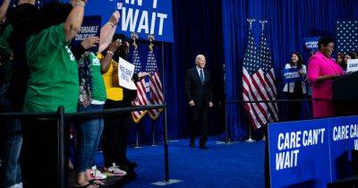 Biden Courts Caregivers, Pledging to Expand Support if He Is Re-elected