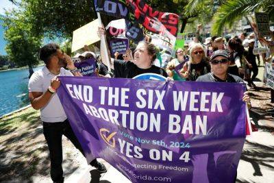 Ron Desantis - John Bowden - Florida six-week abortion ban takes effect as opponents prepare for November showdown - independent.co.uk - Usa - Georgia - state Florida - state North Carolina - state Alabama - county Daniels