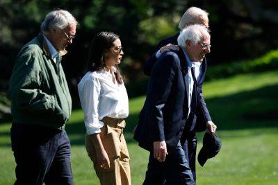 AOC and Bernie Sanders defend Biden’s decision to withhold military aid to Israel