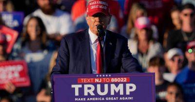 Joe Biden - Donald Trump - Doug Burgum - Trump Tells Jersey Shore Crowd He's Being Forced To Endure 'Biden Show Trial' In Hush Money Case - huffpost.com - city New York - state New Jersey - New York - state North Dakota - county Taylor - county Lawrence - Jersey