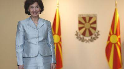 Ursula Von - Action - North Macedonia’s new president reignites a spat with Greece at her inauguration ceremony - apnews.com - Eu - Greece