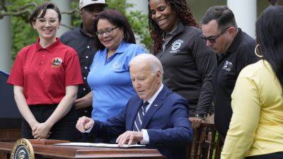 Biden hikes tariffs on Chinese EVs, solar cells, steel, aluminum — and snipes at Trump