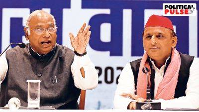 Mallikarjun Kharge - Akhilesh Yadav - Rae Bareli - Maulshree Seth - Midway elections, Congress chief takes party by surprise, says will double ration for poor to 10 kg - indianexpress.com - India