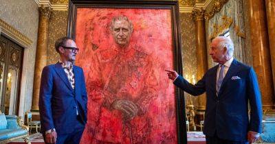 King Charles’ Very Red Portrait Has Inspired Some Bloody Funny Jokes