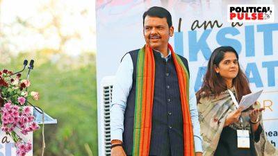 Shubhangi Khapre - Devendra Fadnavis - Devendra Fadnavis interview: ‘BJP largest party, will contest more seats … But does not mean we will stake claim to CM chair’ - indianexpress.com - India - city Mumbai