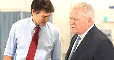 Justin Trudeau - Doug Ford - Southern - Ontario Premier Doug Ford asks feds to pause safe supply programs - globalnews.ca - Canada - county Ontario