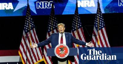 Joe Biden - Donald Trump - Trump to address NRA after threatening to roll back gun control laws if elected - theguardian.com - Usa - county Dallas