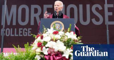 Joe Biden - Donald Trump - Biden vows to fight ‘poison of white supremacy’ at Morehouse speech - theguardian.com - Usa - Georgia - Israel