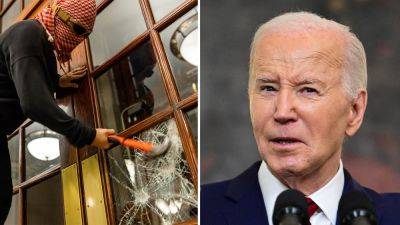 Joe Biden - Donald Trump - Andrew Mark Miller - Fox - 'No leadership': Resurfaced post comes back to haunt Biden after anti-Israel protests sweep the nation - foxnews.com - Usa - Israel - state Michigan - county Dearborn