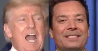 Donald Trump - Jimmy Fallon - Lee Moran - Jimmy Fallon Comes Up With Shocking Way For Donald Trump To 'Stay Woke' In Court - huffpost.com - Usa - county Wake