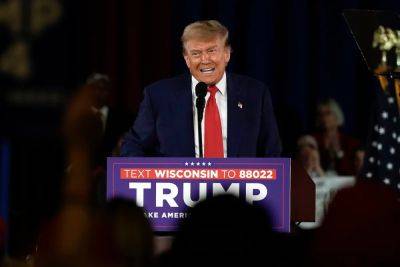Doom, destruction and dishwashers: Key takeaways from Trump’s twin rallies in Wisconsin and Michigan