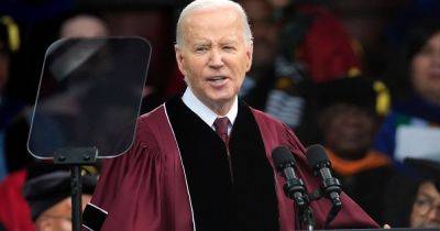 Joe Biden - Donald Trump - Biden Tells Morehouse Graduates He Hears Their Voices Of Protest Over War In Gaza - huffpost.com - Usa - Israel - Palestine - city Atlanta - city Detroit