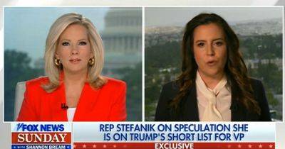 Donald Trump - Elise Stefanik - Ben Blanchet - Fox News - Shannon Bream - Elise Stefanik Gets Heated With Fox News Host Over Trump Question: 'It's A Disgrace' - huffpost.com - city New York - New York