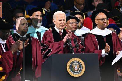 George Floyd - Bailee Hill - Fox - Black voters rip Biden's 'race baiting' commencement speech as his support dwindles: 'Party of hopelessness' - foxnews.com - Usa - New York - city Atlanta - county Jones - county Lawrence