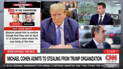 Michael Cohen - Elie Honig - Allen Weisselberg - Hanna Panreck - Ny V.Trump - Michael Cohen stealing from Trump org 'more serious' than alleged Trump crime: CNN legal analyst - foxnews.com - New York - state New York