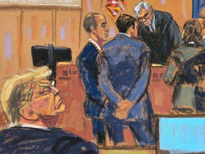 Donald Trump - Michael Cohen - Rudy Giuliani - Alex Woodward - Juan Merchan - Justice Juan-Merchan - Robert Costello - ‘Are you staring me down?’: Furious judge clears courtroom after Trump defense witness sighs and rolls eyes from the stand - independent.co.uk - New York - city Manhattan