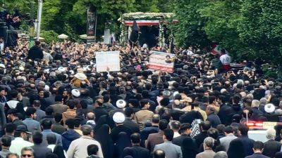 Hossein Amirabdollahian - Ebrahim Raisi - Ayatollah Ali Khamenei - Iran begins days of nationwide funeral rites for President Ebrahim Raisi after helicopter crash - cnbc.com - Iran
