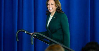 Kamala Harris Courts Union Members, an Up-for-Grabs Group of Voters