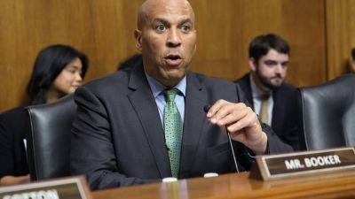Cory Booker - Sen. Cory Booker questions US prison labor policies, calls for change - apnews.com - Usa - China - state New Jersey