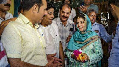 Kashmir news: PDP's Mehbooba Mufti faces high-stakes battle in redrawn Anantnag-Rajouri seat in Phase 6 of LS elections