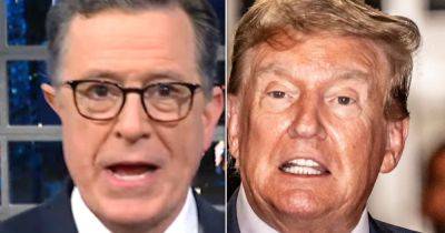 Donald Trump - Stephen Colbert - Lee Moran - Stephen Colbert Gives Donald Trump's MAGA Slogan A Brutal New Meaning - huffpost.com - Usa - Germany
