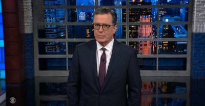 Trump - Stephen Colbert - Amelia Neath - Maga - Stephen Colbert has new slogan for Trump after ‘unified Reich’ Truth Social post - independent.co.uk - Usa - Germany