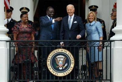 Joe Biden - George W.Bush - Bill Clinton - Andrew Feinberg - Ilhan Omar - George Soros - William Ruto - Biden pulls out all the stops for Kenya’s leader with largest state dinner of presidency so far - independent.co.uk - Washington - New York - city Washington - state Minnesota - county White - county Clinton - Kenya