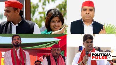 Seeking to expand base, SP fields only 5 Yadavs in UP, but all from Mulayam family