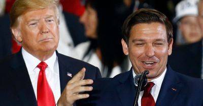 Joe Biden - Donald Trump - Ron Desantis - 'Ron, I Love That You're Back': Trump And DeSantis Put Personal Fight Behind Them - huffpost.com - state Iowa - state Florida - Des Moines, state Iowa - city Fort Lauderdale, state Florida - county Lauderdale