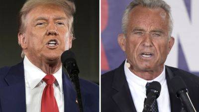 Trump will address the Libertarian Party convention as he goes after Robert F. Kennedy Jr.