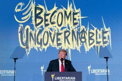 Donald Trump - Robert F.Kennedy-Junior - Tim Scott - Joe Sommerlad - Trump tries to rewrite what happened at Libertarian Convention after he was booed on stage - independent.co.uk - Usa - Washington - city Washington