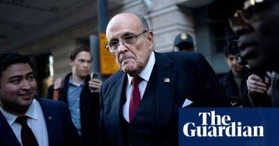 Rudy Giuliani - Shaye Moss - Ted Goodman - Bankruptcy trustee should take over Giuliani’s assets, creditors’ attorneys say - theguardian.com - Georgia - Washington - city Atlanta, Georgia