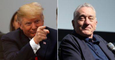 Trump lays into De Niro after actor shows up outside hush-money trial