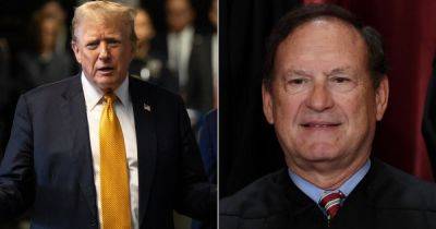Trump Cheers On Alito For Refusing To Step Away From Jan. 6 Cases